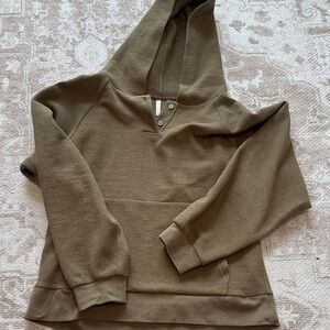 Rylee + Cru Khaki Women's Hoodie